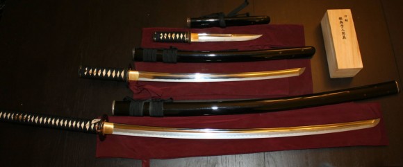 Paul Chen's Hanwei Tiger Katana Set